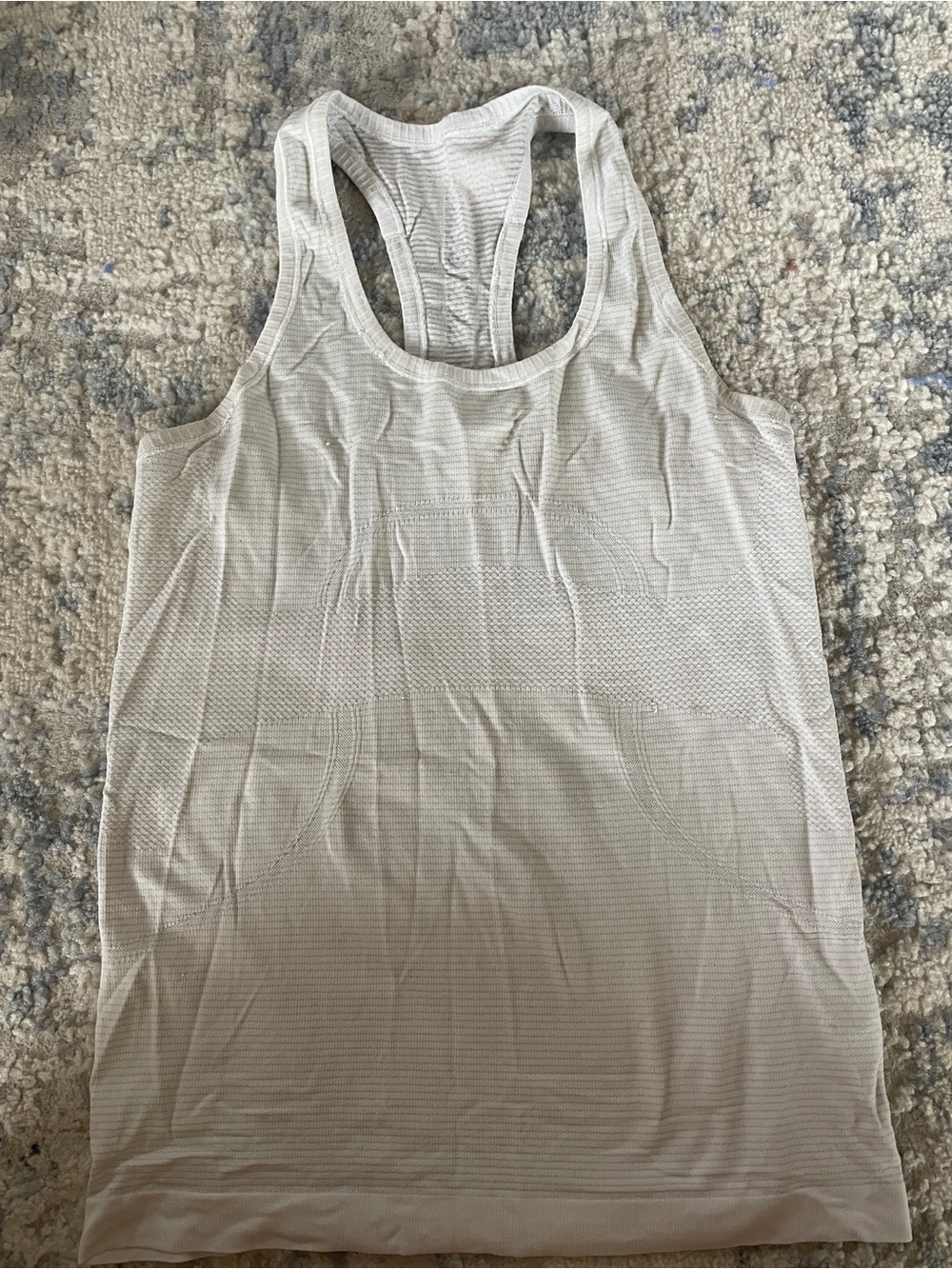 Women’s Lululemon Seamless Racerback Tank Top - White